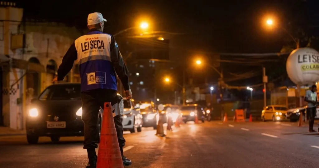 Lei Seca adota pré-teste para reforçar identificação de motoristas alcoolizados
